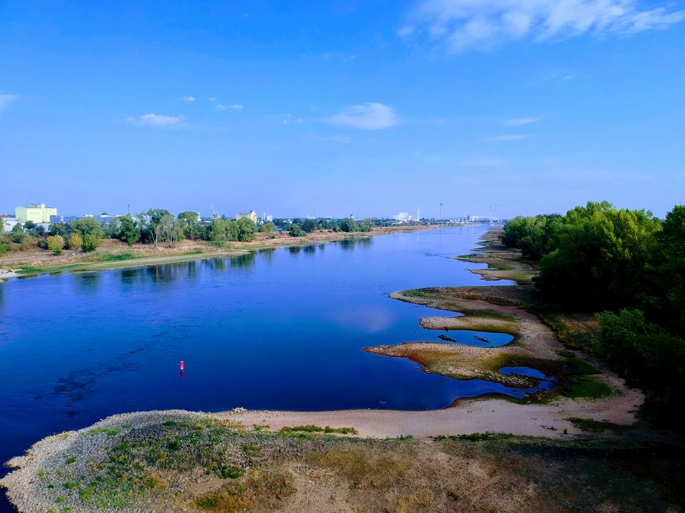 Elbe Richtung Norden